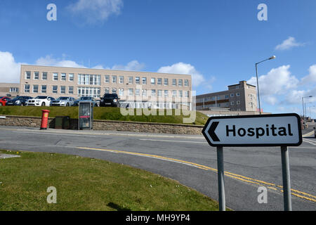 Gilbert Bain Lerwick hôpital l'hôpital principal de l'Îles Shetland Banque D'Images