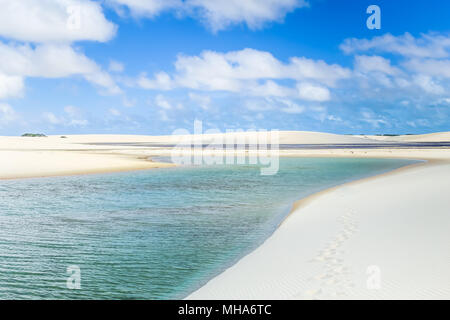 Parc National Lencois Maranhenses, Maranhao, Brésil, Banque D'Images