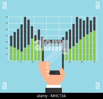 Stock Exchange, design graphique illustration vecteur eps10 Illustration de Vecteur