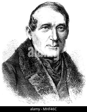 Johann Nikolaus von Dreyse ( né le 20 novembre 1787 , est mort 9e 1867), Banque D'Images