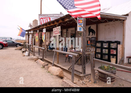 Grasshopper junction road stop Arizona Banque D'Images