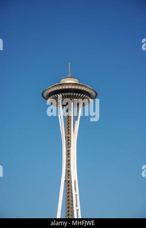 La Space Needle à Seatlle Banque D'Images