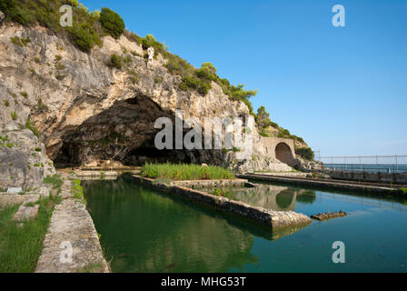 Sperlonga, Grotta di Tiberio, grottes de Tibère, lazio, Italie Banque D'Images