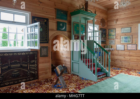 Bohoniki, mosquée de 1875, Podlasie, Pologne. Banque D'Images