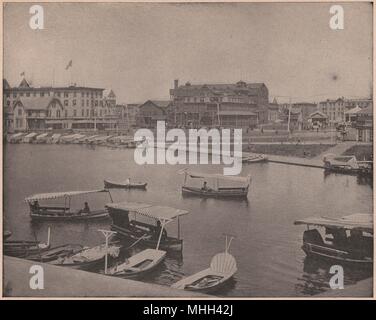 Wesley Lake, Asbury Park Banque D'Images