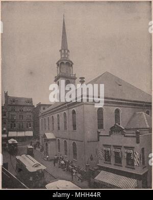 L'ancienne église du Sud, Boston Banque D'Images