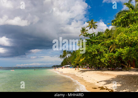 Alona Beach Bohol Philippines 20 avril 2018 Alona Beach Banque D'Images
