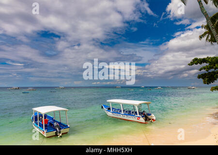 Alona Beach Bohol Philippines 20 avril 2018 Alona Beach Banque D'Images