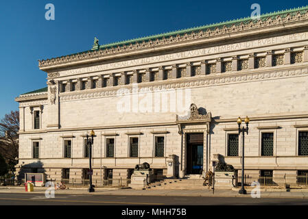 WASHINGTON DC - Le 17 décembre 2017 : bel immeuble de Corcoran Art Gallery le 17 décembre 2017 à Washington DC, USA Banque D'Images