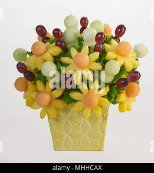 Bouquet de fleurs aux fruits Banque D'Images