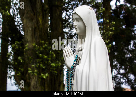 Statue de Notre Dame de Fatima Banque D'Images