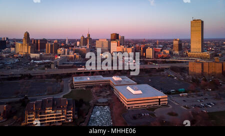 Buffalo, NEW YORK cityscape Banque D'Images