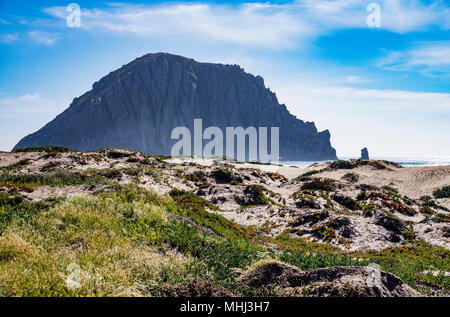 Morro Rock, Morro Bay, Californie Banque D'Images