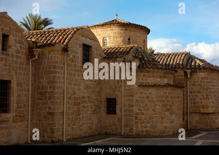 Église Panagia Chrysaliniotissa (Notre Dame de la lin d'Or), la plus ancienne église Byzantine à Nicosie, Chypre Banque D'Images