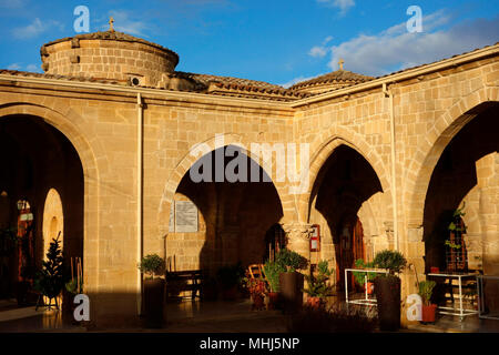 Église Panagia Chrysaliniotissa (Notre Dame de la lin d'Or), la plus ancienne église Byzantine à Nicosie, Chypre Banque D'Images