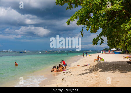 Alona Beach Bohol Philippines 20 avril 2018 Alona Beach Banque D'Images