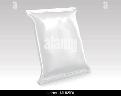 Puce vierge dans la conception de l'emballage 3d illustration isolé sur fond blanc Illustration de Vecteur