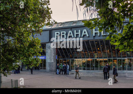 Prag Prag / Hauptbahnhof Hauptbahnhof Banque D'Images