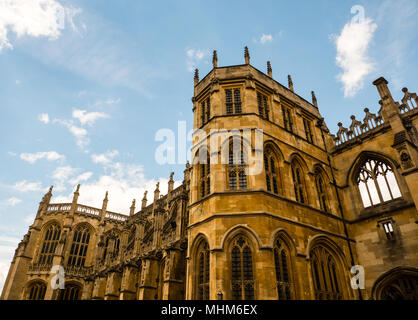 La Chapelle St Georges, (lieu de Mariage Royal 2018), le château de Windsor, Windsor, Berkshire, Angleterre Banque D'Images