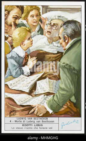 LUDWIG VAN BEETHOVEN Banque D'Images