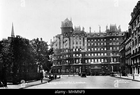 Langham Hotel, Portland place, Londres W1 Banque D'Images