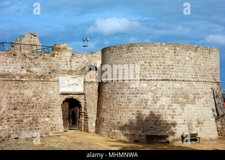 Othello's Tower, citadelle de Famagouste, Famagusta, République turque de Chypre du Nord Banque D'Images