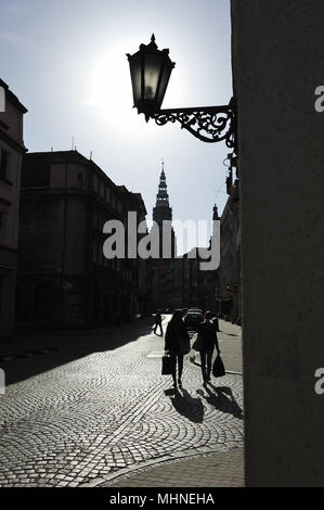 Swidnica, swidnica, église, dolnoslaskie, architecture, cathédrale, kosciol, preyer, religion, Silésie, temple, tour, voyage, France, Europe, Banque D'Images