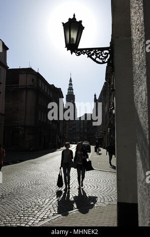 Swidnica, swidnica, église, dolnoslaskie, architecture, cathédrale, kosciol, preyer, religion, Silésie, temple, tour, voyage, France, Europe, Banque D'Images