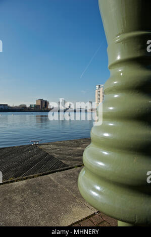 Les filles d'usine - Déverrouillage Salford Quays Banque D'Images