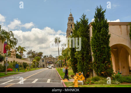 Balboa Park, San Diego, California, USA Banque D'Images