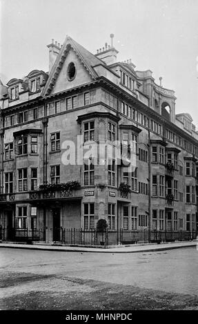 Wimpole Street et New Cavendish Street, Londres Banque D'Images