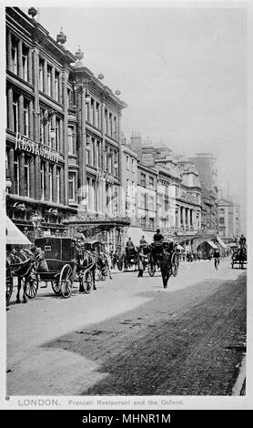 Restaurant Frascati, Oxford Street, Londres W1 Banque D'Images