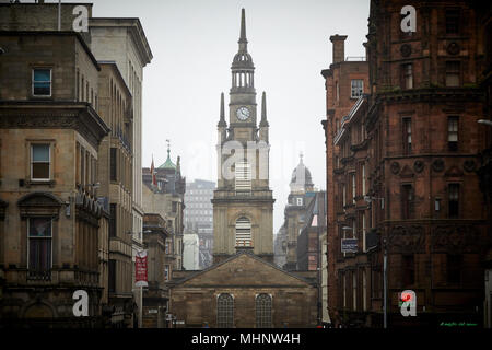 Glasgow en Ecosse, St George's Tron, Église d'Écosse Banque D'Images