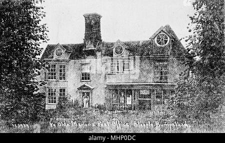 Old Manor and Post Office, Steeple Bumpstead, Essex Banque D'Images