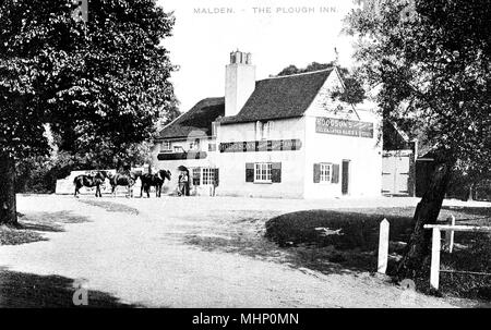 Charrue Inn, Old Malden, Worcester Park, SW London (Surrey) Banque D'Images