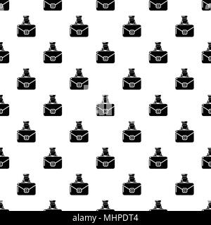 Modèle de portefeuille sans vecteur Illustration de Vecteur