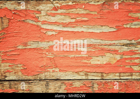 Fond de bois orange Banque D'Images