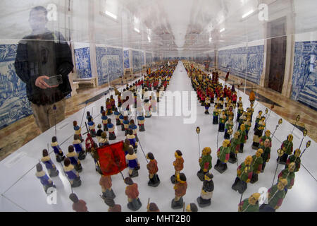 La Procession du Corpus Christi, une exposition au couvent de grâce - Convento da Graça, Lisbonne, Portugal Banque D'Images