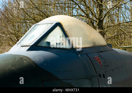 Gloster Meteor de la guerre froide en avion de chasse Banque D'Images