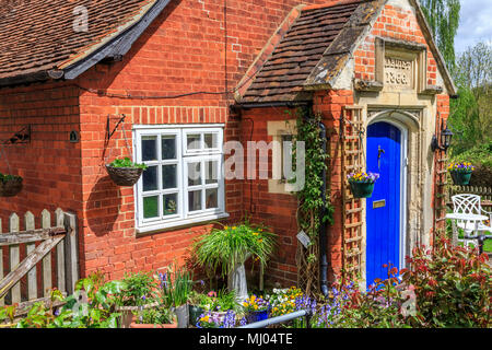 Hospices dans le joli village de souhaitable et much hadham hertfordshire high street,herts, Angleterre.uk,go Banque D'Images