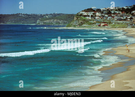 Bar, Dixon et Merewether plages de surf : Newcastle, Central Coast, NSW, Australie Banque D'Images