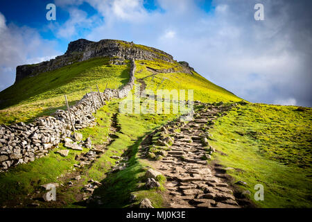 Pen Y Gand Hill partie de la Yorkshire trois pics , North Yorkshire, Angleterre Banque D'Images