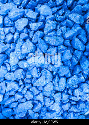 Cailloux de couleur pour la décoration de jardin. Studio Photo Banque D'Images
