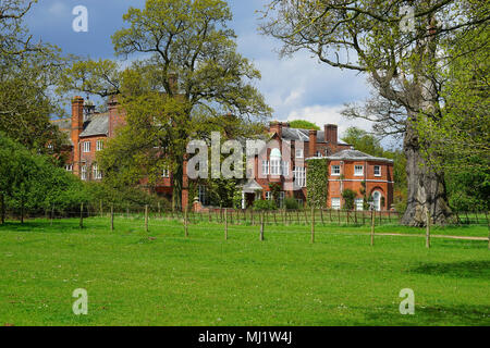 St Paul's Walden Bury - maison d'enfance de la Reine Mère Banque D'Images