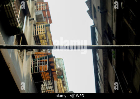Pole sur la rue de Taipei, Taiwan. Taïwan est populaire avec le tourisme à propos de l'alimentation de rue. Banque D'Images