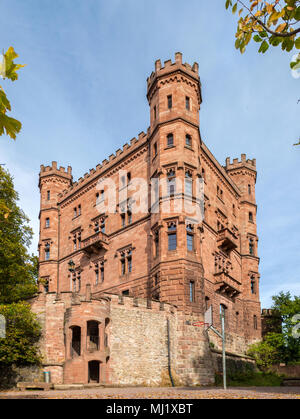 Ortenberg médiéval château, construit 11e sentury. L'Allemagne, l'Baden-Wu Banque D'Images