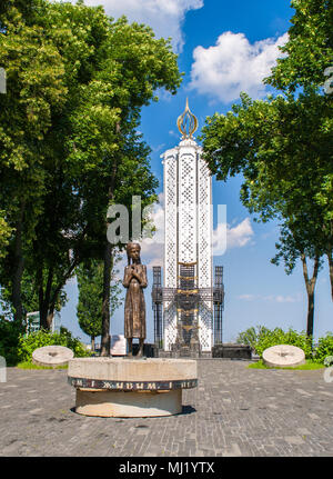 Monument mémorial aux victimes de la grande famine (Holodomor) en Ukra Banque D'Images