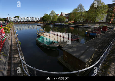 Vues générales du Canal de Chichester dans le West Sussex, Royaume-Uni. Banque D'Images