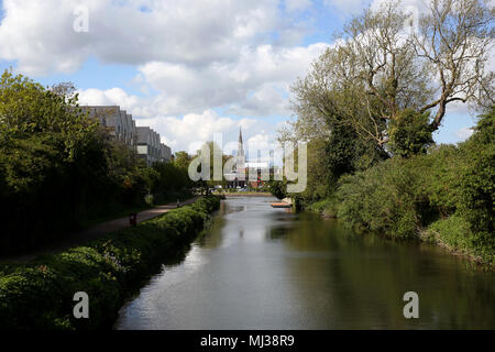 Vues générales du Canal de Chichester dans le West Sussex, Royaume-Uni. Banque D'Images