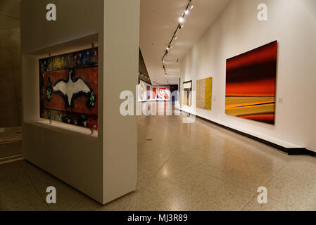 L'intérieur du pavillon Claire et Marc Bourgie du Musée des beaux-arts de Montréal Banque D'Images